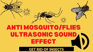 Anti Mosquito Ultrasonic Sound Effect Get Rid of Insects [upl. by Romona540]