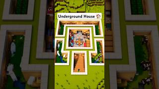 Minecraft Ultimate Underground House 🏠 minecraft [upl. by Eak]