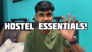 Must have hostel essentials kiit hostel essentials [upl. by Saimerej]