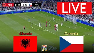 🔴Jetojnë Shqipëria vs Çeki UEFA Nations League 2024  Ndeshje e plotë [upl. by Odine]