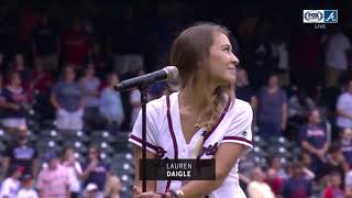 Lauren Daigle God Bless America [upl. by Anailli]