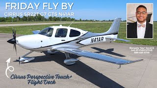 SOLD  AirMart Friday Fly By  CIRRUS SR22T G7 GTS N41AR [upl. by Darnok]