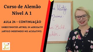 Curso de Alemão Nível A1 Aula 24  continuação [upl. by Nedi]