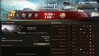 WoT Testserver 093 M36 Jackson vs KV85 Ace Tanker mit 2601 Damage auf Klippe [upl. by Oicinoid939]