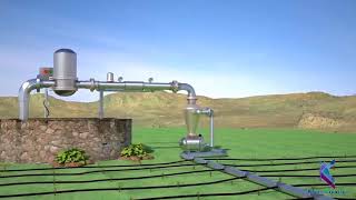 3D drip irrigation system process by KCGI [upl. by Vale721]