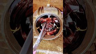 HOW TO SINGLEPHASE WINDING TAMIL shortvideo electrical viralvideo viralshort video viralreels [upl. by Valonia97]