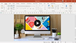 How To Embed A YouTube Video In PowerPoint [upl. by Llecrup]