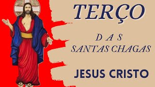 TERÇO DAS SANTA CHAGAS DE JESUS QUARTA FEIRA 25 SETEMBRO 2024 [upl. by Dualc]