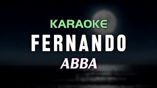 FERNANDO  ABBA  Karaoke [upl. by Adnwahsor949]