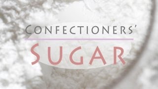 How to Make Icing Sugar  Homemade Confectioners Sugar Recipe  Powdered Sugar Substitute 슈거파우더 만들기 [upl. by Nannette]