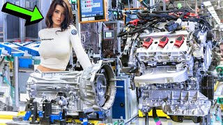 VW ENGINE Factory🔥2024 Manufacturing Volkswagen engine 🚖motor – Production step by step Assembly [upl. by Hagar]