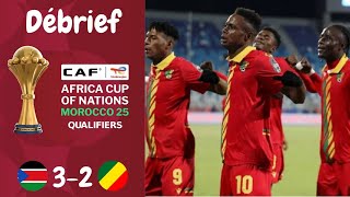 Débrief Soudan du Sud VS Congo  Qualification Can 2025 Journée 5 [upl. by Damour845]