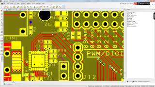 DesignSpark PCB video tutorial part 7 PL [upl. by Ndnarb]