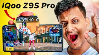 iQOO Z9s Pro BGMI 120FPS TEST With FPS Meter GOAT Device [upl. by Eural]