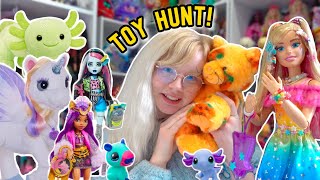 BIG TOY HUNTING HAUL LPS Monster High Barbie Build a Bear MORE [upl. by Aseeram]