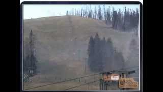 Fire in Ruidoso  Ski Apache Webcam [upl. by Lesya]