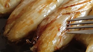 endives caramélisées au miel 😋😋 [upl. by Narak]