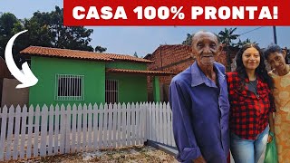 ACABOU A OBRA VEJA A NOVA CASA DE DONA FRANCISCA [upl. by Holton]