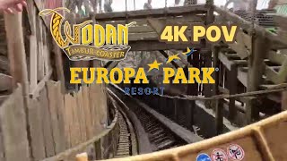 WODAN TIMBUR COASTER  4K POV  Europa Park [upl. by Leander]