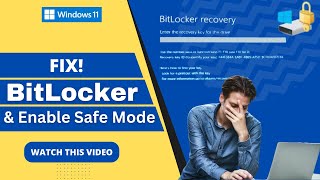 BitLocker Blocking to enter into Safe Mode FIX NOW Windows 11 [upl. by Babby265]