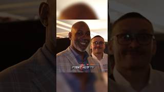 Usyk PULLS UP on Lennox Lewis CRASHES interview amp calls him LEGEND [upl. by Sev174]