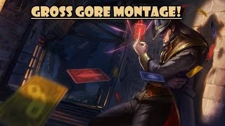 Gross Gore MontageThe Master of the Cards [upl. by Olimreh519]