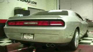 2009 Dodge Challenger Dyno Test at Magnaflow [upl. by Chao]