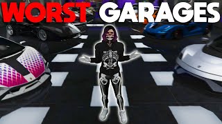 The WORST Garage Tour in GTA Online [upl. by Ecargyram]