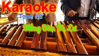 Karaoke Tiếng Đàn Ta Lư Tone Nữ Beat Mới 2024 [upl. by Anar]