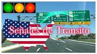 Señales de Transito en Estados Unidos para Examen de Conducir [upl. by Halima]