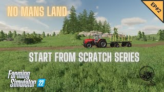 No Mans Land Start From Scratch  Episode 2  We Have A Tractor Farming Simulator 22 [upl. by Anitaf83]