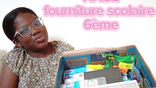 HAUL fourniture scolaire 6èmefavorsadee [upl. by Malvin]