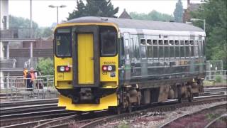 Trains at Bristol Temple Meads  27 May 2017 [upl. by Oswin]