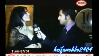 Haifa Wehbe Super star interview with al jarass Murex dor [upl. by Eiryk]