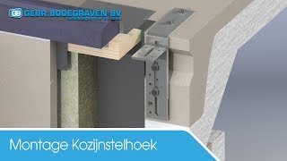 Montage Kozijnstelhoek [upl. by Mairim]