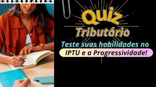 IPTU progressividade igualdade e capacidade contributiva [upl. by Myer]