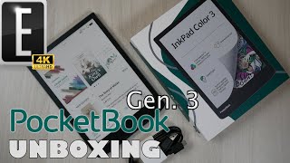 A TRUE Kaleido 3 eReader  Pocketbook Color 3 Unboxing [upl. by Gael]