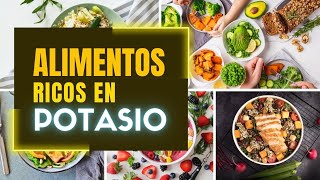 7 Alimentos ricos en potasio [upl. by Nylireg]