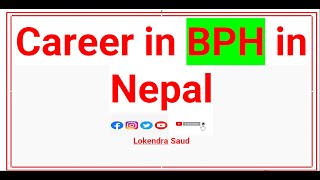 career in BPH in Nepal Public Health After PCL Diploma 2 Science Public Health BPH Nepal BPH [upl. by Iover]