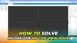 How To Fix Hilook DVR Live View Issue in Web Browser [upl. by Cassell768]