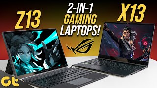 ASUS ROG Flow Z13 vs ROG Flow X13 Make The Right Choice  GTR [upl. by Featherstone]