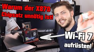 Warum der X870 Chipsatz unnötig ist 😠 AMD Laptop amp Mainboard mit WiFi 7 aufrüsten MediaTek MT7925 [upl. by Lemmy918]