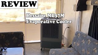 Review Hessaire MC37M Evaporative Cooler 2020 [upl. by Torosian519]