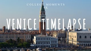 VENICE 4K  CRUISE SHIP DEPARTURE TIME LAPSE  GO PRO [upl. by Laaspere]