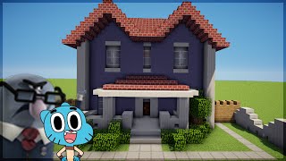 Minecraft Construindo a Casa dos Robinsons GUMBALL [upl. by Aihgn538]