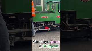 Goodbye Anne amp St Egwin shorts train [upl. by Hnahym]