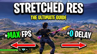 How To Get A STRETCHED RESOLUTION In Fortnite Chapter 5 UPDATED 2024 [upl. by Zoeller210]