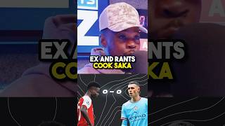 Expressions Oozing Cooks Saka 🤯 expressionsoozing arsenalfc mancity premierleague football [upl. by Navaj]