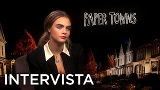 Città di Carta  intervista a Cara Delevingne [upl. by Marek]