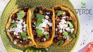 Online Cooking Class Recording Vegan Carne Asada Tacos Recipe [upl. by Lail]